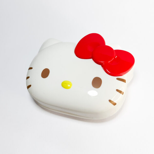 Saboneteira Com Tampa - Hello Kitty - 11.1cm x 4,9cm