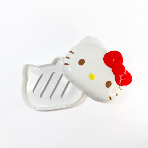 Saboneteira Com Tampa - Hello Kitty - 11.1cm x 4,9cm - Imagem 3
