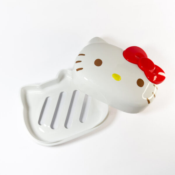 Saboneteira Com Tampa - Hello Kitty - 11.1cm x 4,9cm - Imagem 5