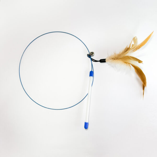Brinquedo Para Gato Varinha Com Pena - 72,5cm - 1 Unidade - Imagem 5