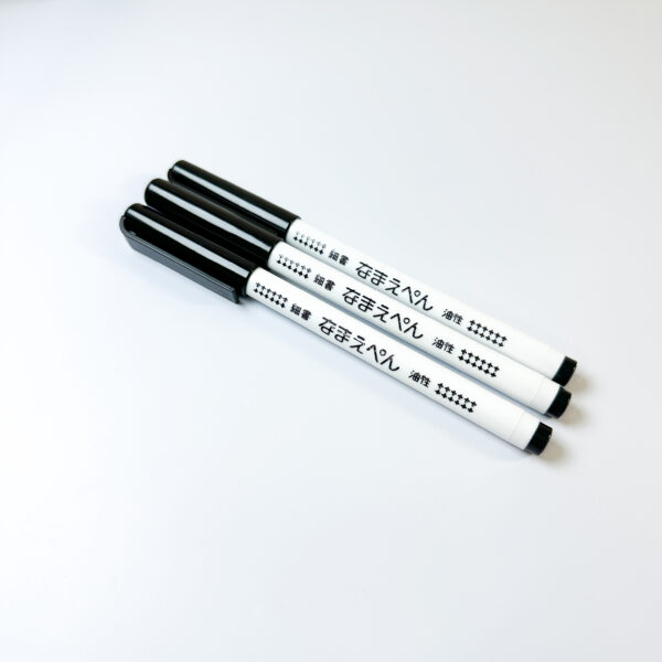 Caneta Para Marcar Nome Com Ponta Dupla - 3 Unidades - Imagem 4