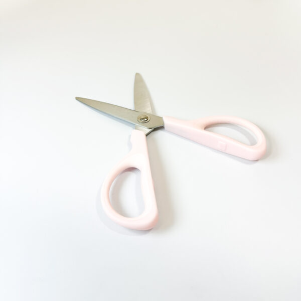 Tesoura Com Lâmina De Aço Inox - Cor: Rosa - Imagem 3