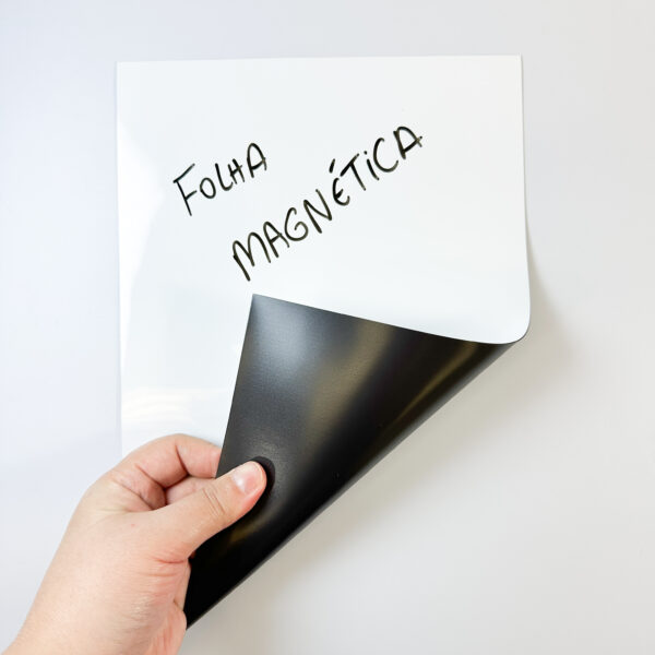 Folha Magnética Branca - Tamanho: A4