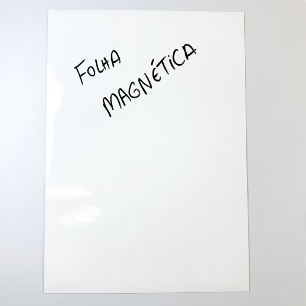 Folha Magnética Branca - Tamanho: A4 - Imagem 4