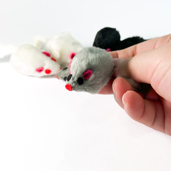 Brinquedo Para Gato - Modelo: Rato - 6 Unidades - Imagem 8