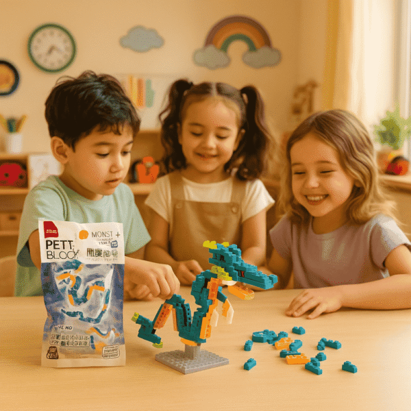 Petit Block Azure Dragon – Mini Blocos de Montar Mini Lego