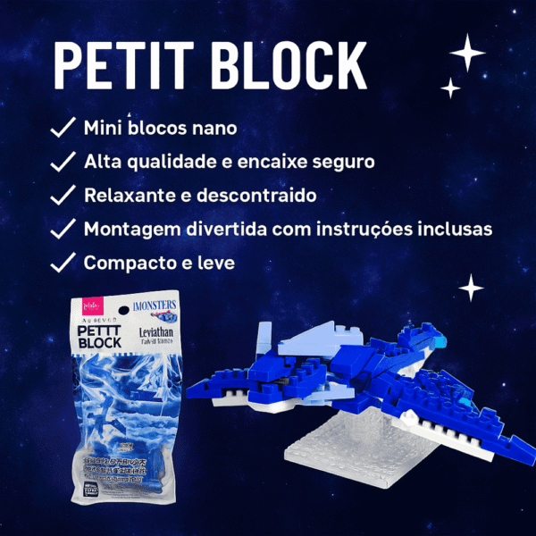 Petit Block Leviathan – Mini Blocos de Montar Mini Lego