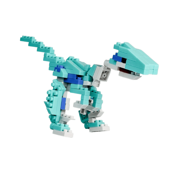 Petit Block Velociraptor – Mini Blocos de Montar Mini Lego