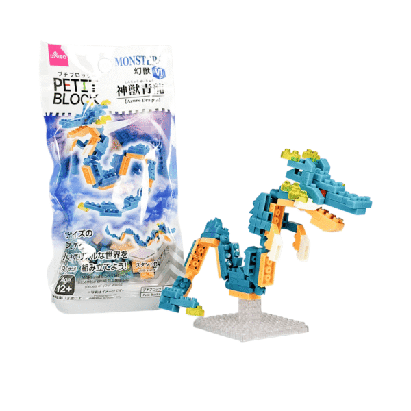 Petit Block Azure Dragon – Mini Blocos de Montar Mini Lego