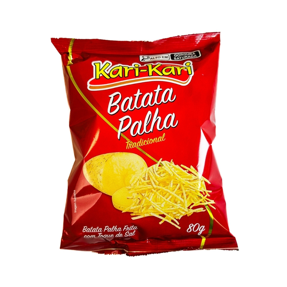 Batata Palha Japonesa Kari Kari 80g – Crocante e Leve
