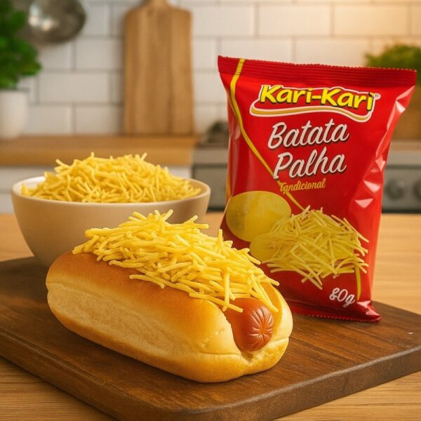 Batata Palha Kari Kari Tradicional 80g