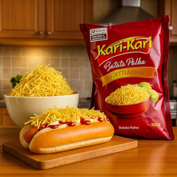 Batata Palha Extra Fina Kari‑Kari, Crocante, Premium - Sem Glúten - Imagem 5
