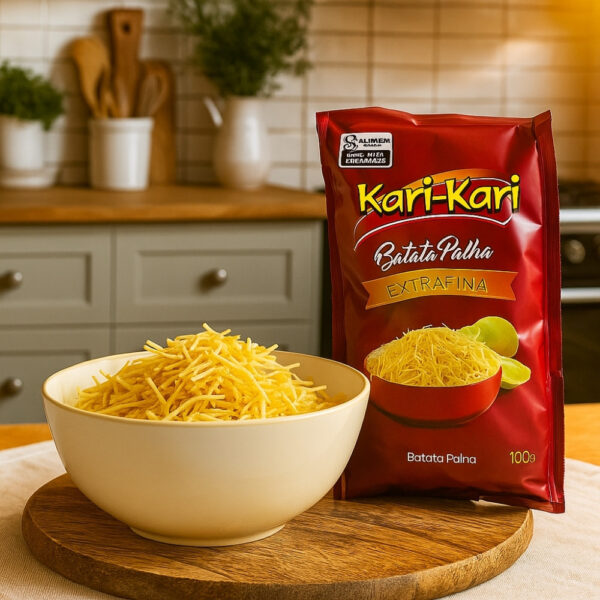 Batata Palha Extra Fina Kari‑Kari, Crocante, Premium - Sem Glúten - Imagem 4