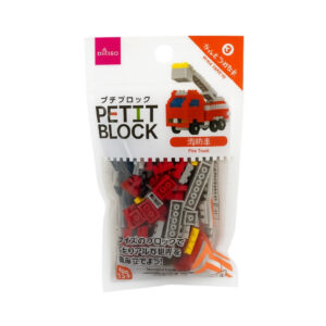 Petit Block Fire Truck/Caminhão de Bombeiro – Mini Blocos de Montar Mini Lego
