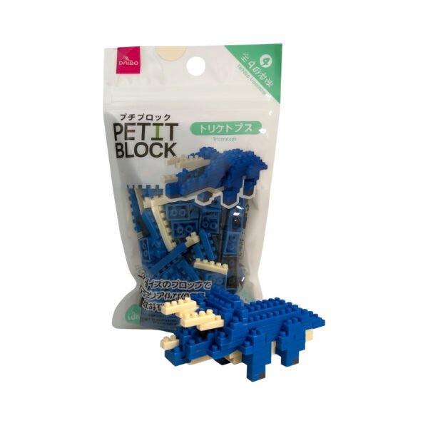 Petit Block Triceratops – Mini Blocos de Montar Mini Lego