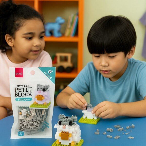 Petit Block Hamster – Mini Blocos de Montar Mini Lego