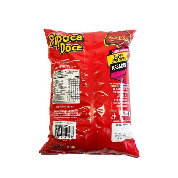 Pipoca Doce Crocante Kari Kari 100g