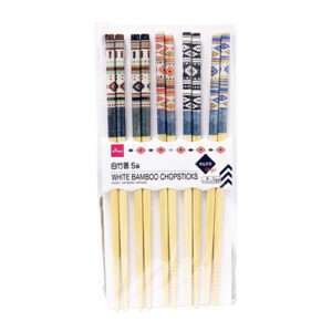 Hashi de Bambu Estilo Ortega – 5 Pares