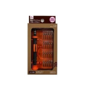 Kit De Chave De Fenda Aço Carbono Daiso Com 20 Tamanhos Ferramentas De Precisão Para Reparos E Montagem