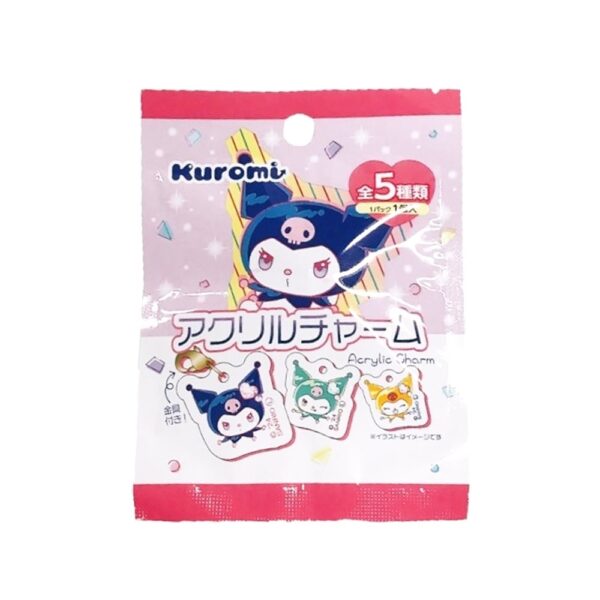 Chaveiro Kuromi Sortido Acrílico Sanrio Acessório Decorativo para Bolsas Mochilas e Coleção