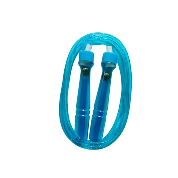 Corda de Pular Colorida Ajustável Daiso Para Exercícios Academia Crossfit Treino Funcional e Lazer